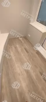 Отделка балкона с утеплением в многоквартирном доме