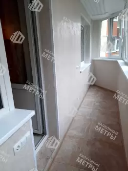 Остекление и отделка балкона Лодочка Остекление и отделка балкона Лодочка